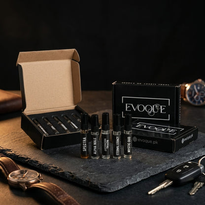 Evoque Men's Tester Kit – 5 Signature Scents