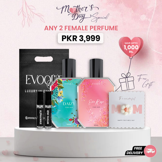 Any 2 Perfumes For Her — Mother's Day Special