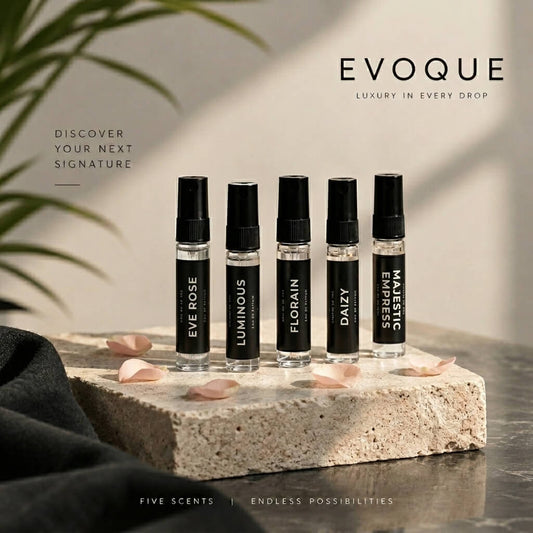 Evoque Women's Tester Kit – 5 Signature Scents